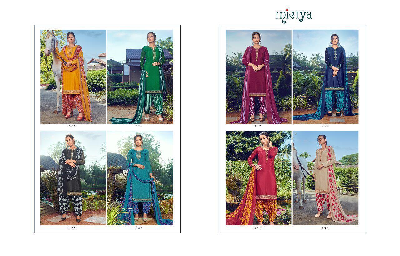 Miraya vol 18 Heavy Wholesale Dress Material Catalog